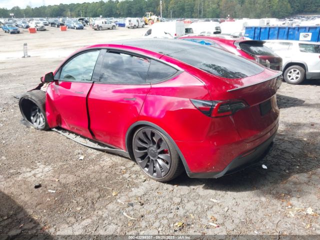 2021 TESLA MODEL Y 5YJYGDEF0MF141015 Photo 2