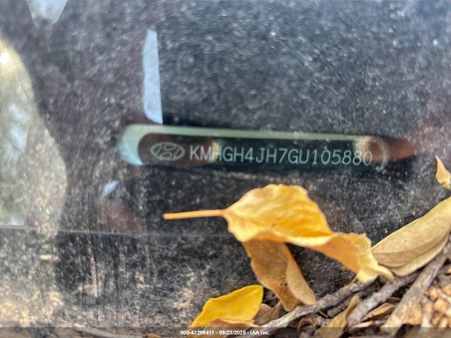 KMHGH4JH7GU105880 Hyundai dohc gdi tau