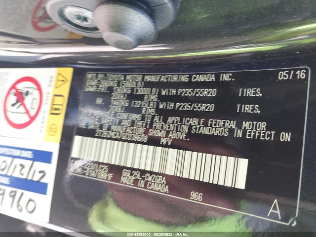 Lexus RX 2016 2T2BZMCA7GC038668 Image 9