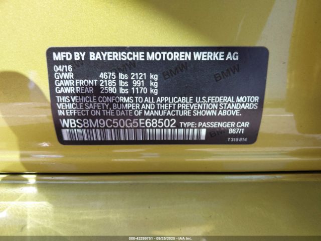 2016 BMW M3 WBS8M9C50G5E68502 Photo 8