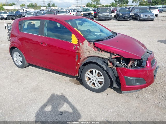 2012 CHEVROLET SONIC 1G1JC6SH8C4121205