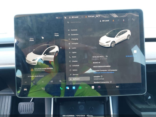 2018 TESLA MODEL 3 5YJ3E1EA3JF048858 Photo 6