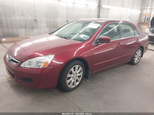 43301178 :رقم المزاد ، 1HGCM66566A053958 vin ، 2006 Honda Accord Sdn Ex-l V6 مزاد بيع