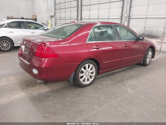 43301178 :رقم المزاد ، 1HGCM66566A053958 vin ، 2006 Honda Accord Sdn Ex-l V6 مزاد بيع