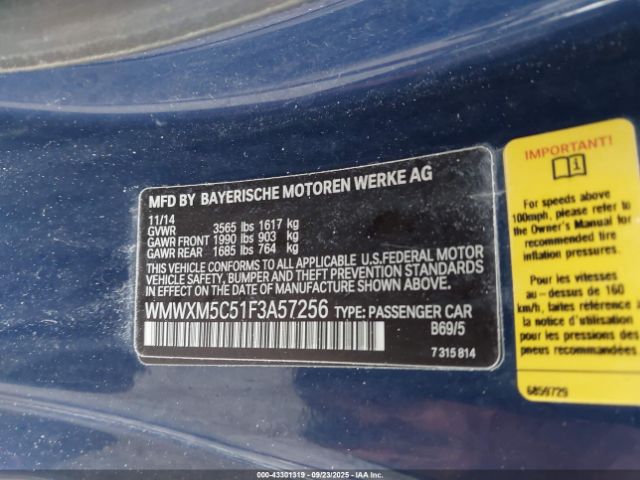 2015 MINI HARDTOP WMWXM5C51F3A57256 Photo 8