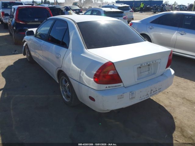 2001 MITSUBISHI MIRAGE JA3AY36C31U016573 Photo 2