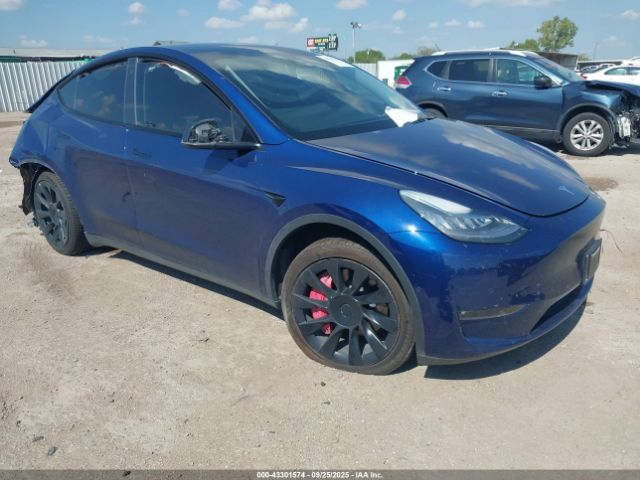2021 TESLA MODEL Y 5YJYGDEEXMF233160 Photo 0