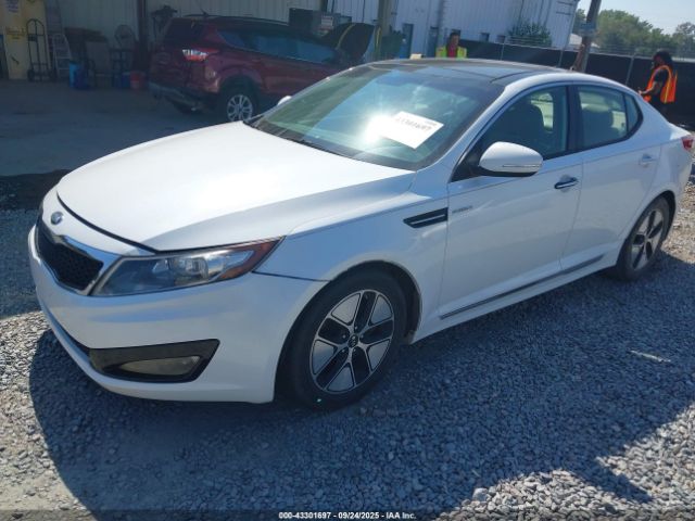 2013 KIA OPTIMA HYBRID KNAGM4AD2D5048052 Photo 1