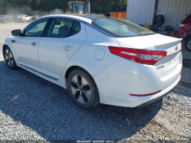 2013 KIA OPTIMA HYBRID KNAGM4AD2D5048052 Photo 2