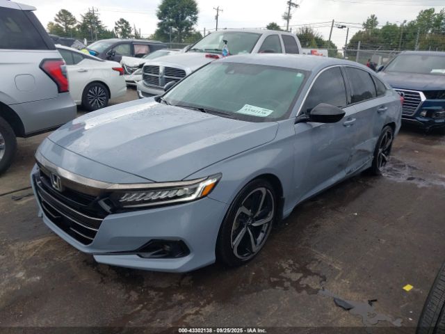 2021 HONDA ACCORD 1HGCV1F3XMA111047 Photo 1