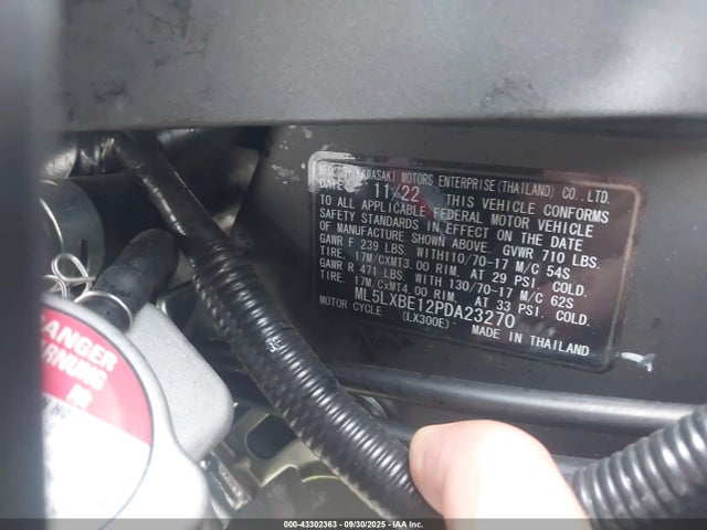 Kawasaki Klx300 E 2023 ML5LXBE12PDA23270 Image 10