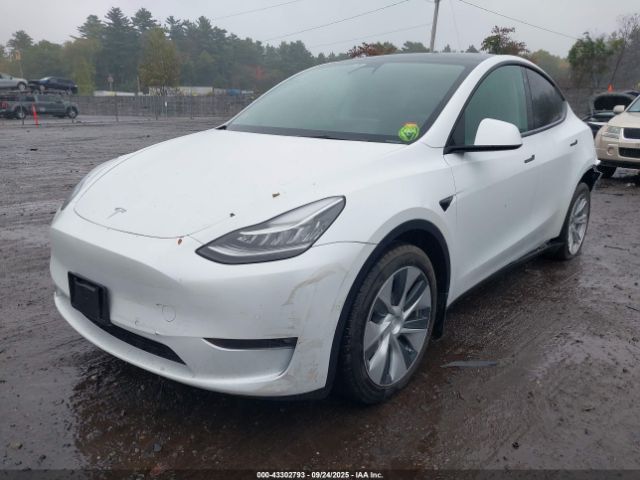 2022 TESLA MODEL Y 7SAYGDEE6NF442786 Photo 1