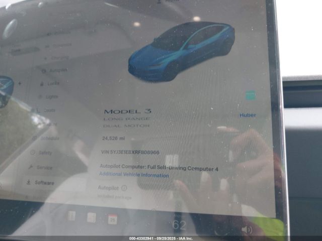 2024 TESLA MODEL 3 5YJ3E1EBXRF808966 Photo 6