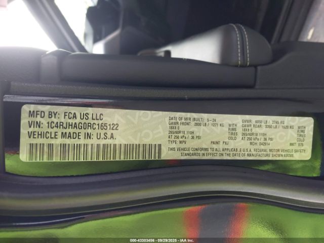 2024 JEEP GRAND CHEROKEE 1C4RJHAG0RC165122 Photo 8