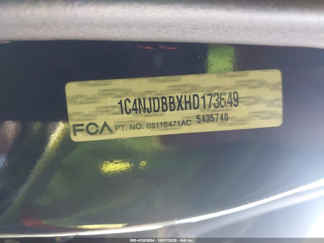 Jeep 2017 2017 1C4NJDBBXHD173649 Image 9