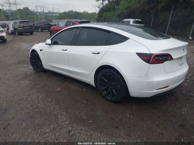 2022 TESLA MODEL 3 5YJ3E1EAXNF349567 Photo 2