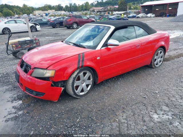 2005 AUDI S4 WUARL48H25K902339 Photo 1