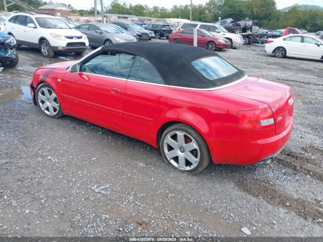 2005 AUDI S4 WUARL48H25K902339 Photo 2