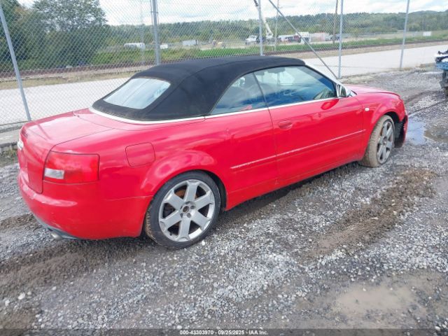 2005 AUDI S4 WUARL48H25K902339 Photo 3