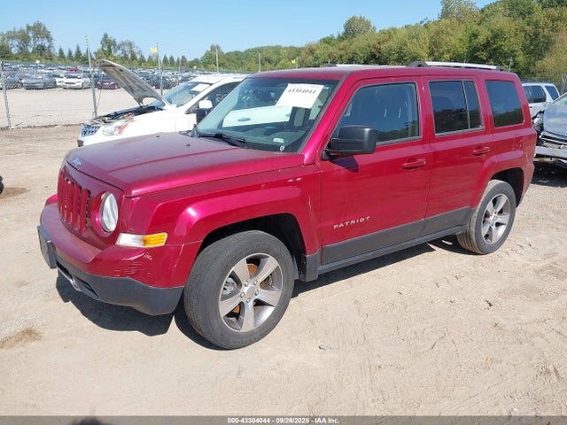 2016 Jeep Patriot High Altitude Edition მანქანა იყიდება აუქციონზე, vin: 1C4NJRFB8GD674593, აუქციონის ნომერი: 43304044
