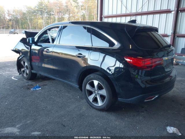 2016 ACURA MDX 5FRYD4H29GB051107 Photo 2