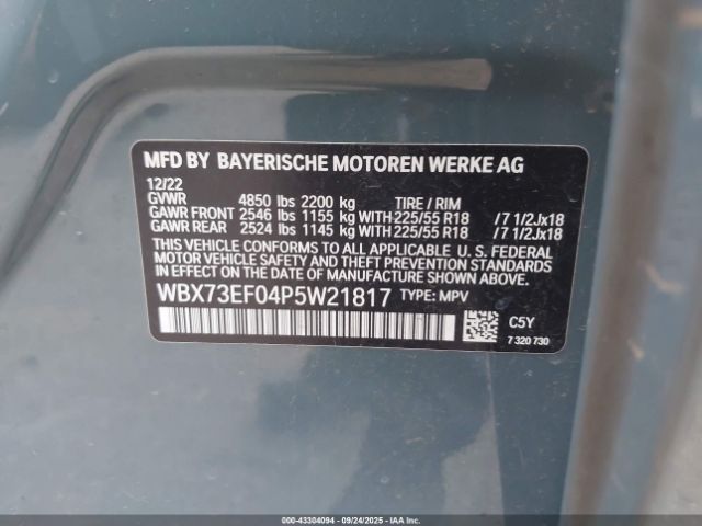 2023 BMW X1 WBX73EF04P5W21817 Photo 8