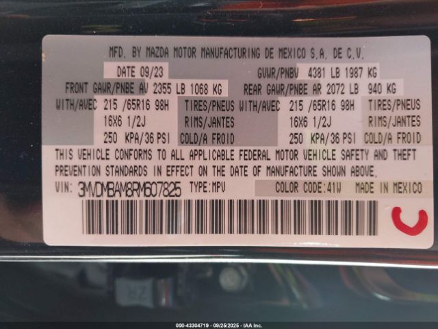 2024 MAZDA CX-30 3MVDMBAM8RM607825 Photo 8