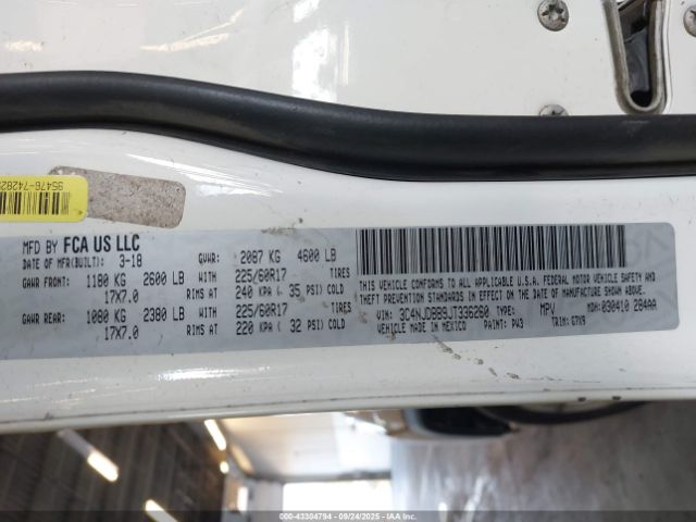 2018 JEEP COMPASS 3C4NJDBB9JT336260 Photo 8