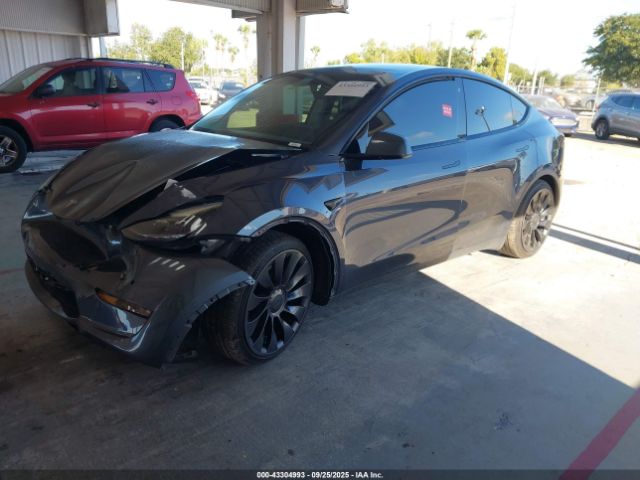 2022 TESLA MODEL Y 7SAYGDEF1NF463697 Photo 1