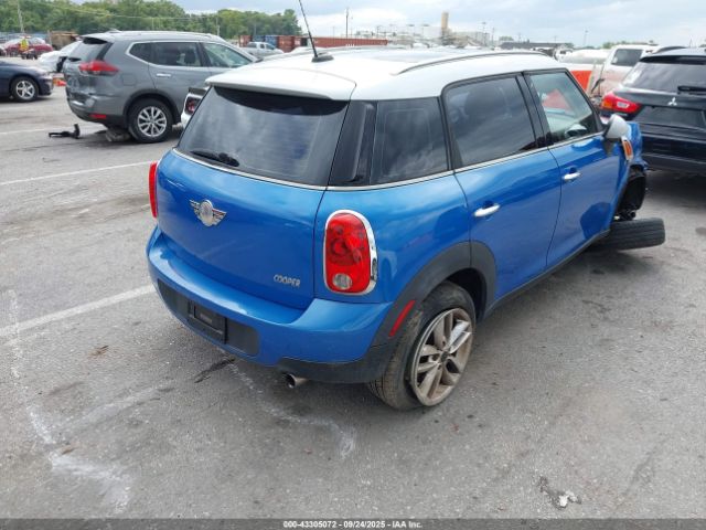 2011 MINI COOPER COUNTRYMAN WMWZB3C53BWH94664 Photo 3