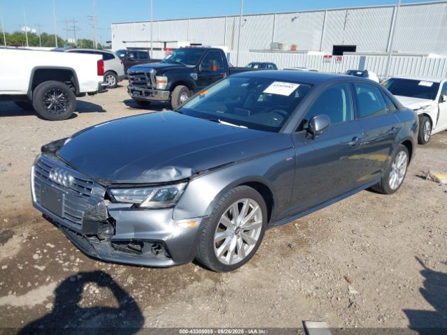 2018 AUDI A4 WAUKMAF46JA230115 Photo 1