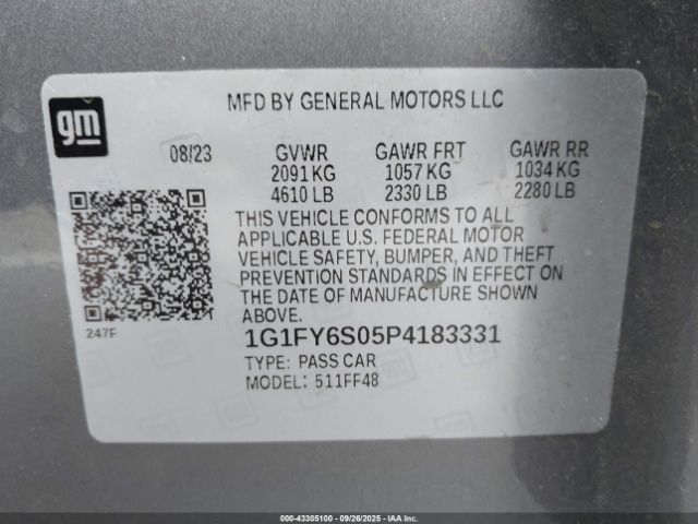 2023 CHEVROLET BOLT EUV 1G1FY6S05P4183331 Photo 8