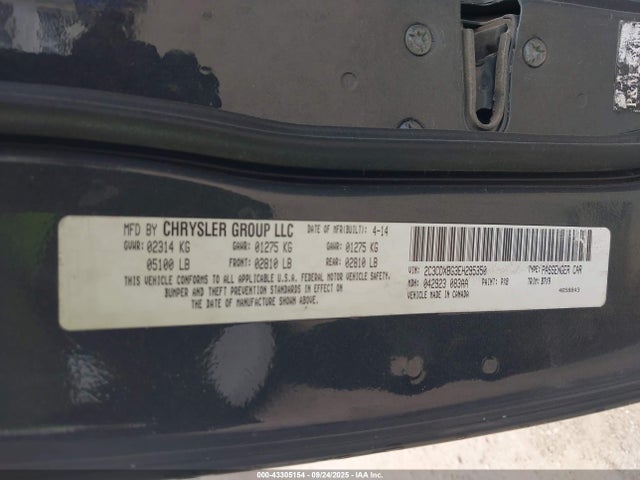 Dodge Charger 2014 2C3CDXBG3EH295350 Image 9