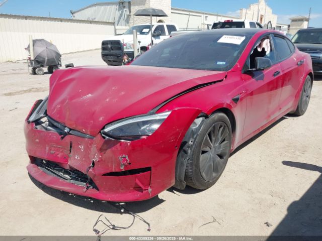 2021 TESLA MODEL S 5YJSA1E60MF441885 Photo 1