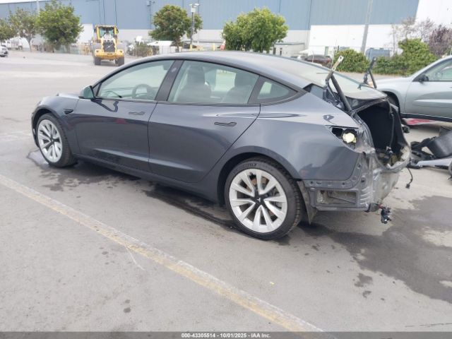 2022 TESLA MODEL 3 5YJ3E1EB3NF188004 Photo 2