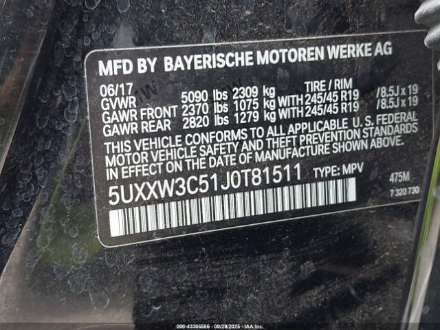 2018 BMW X4 5UXXW3C51J0T81511 Photo 8