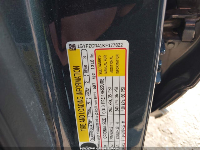 2019 CADILLAC XT4 1GYFZCR41KF177822 Photo 8