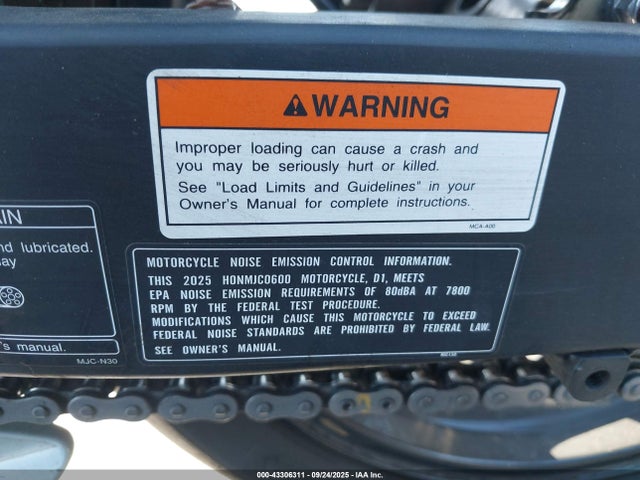Honda Cbr600 Rr 2025 JH2PC40H3SK200422 Image 17
