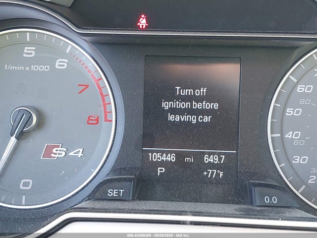 2015 AUDI S4 WAUBGAFL8FA110404 Photo 6