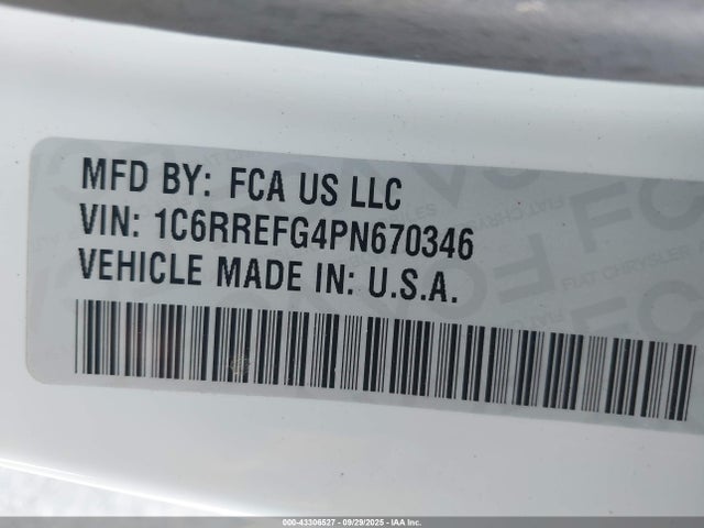 RAM 1500 2023 1C6RREFG4PN670346 Image 9