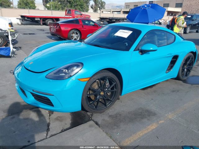2017 PORSCHE 718 CAYMAN WP0AA2A85HK270097 Photo 1