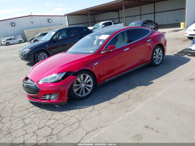 2014 TESLA MODEL S 5YJSA1H17EFP51839 Photo 1