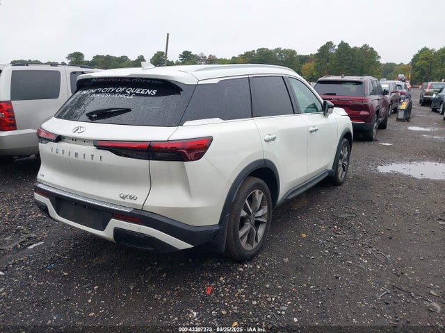 43307273 :رقم المزاد ، 5N1DL1FS1RC340661 vin ، 2024 Infiniti Qx60 Luxe Awd مزاد بيع