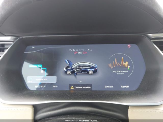 2014 TESLA MODEL S 5YJSA1H25EFP64940 Photo 6
