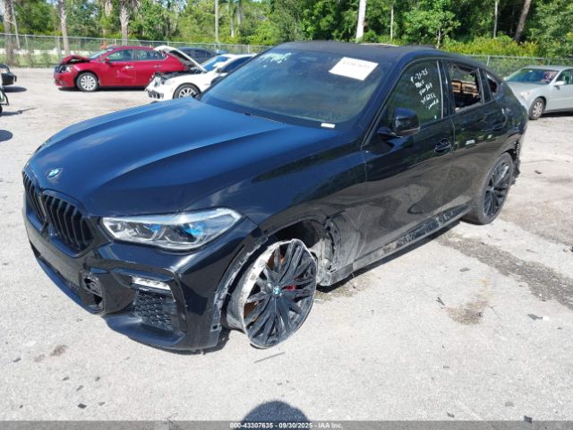 2021 BMW X6 5UXCY8C09M9F44368 Photo 1