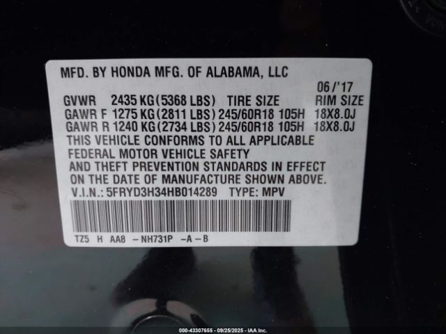 2017 ACURA MDX 5FRYD3H34HB014289 Photo 8