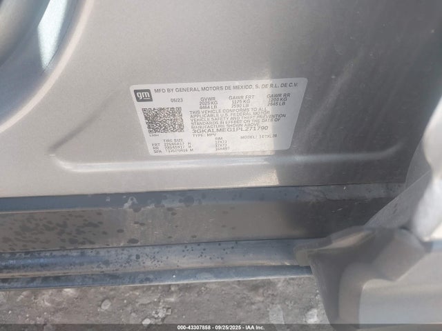 3GKALMEG1PL271790 GMC Terrain Fwd Sle