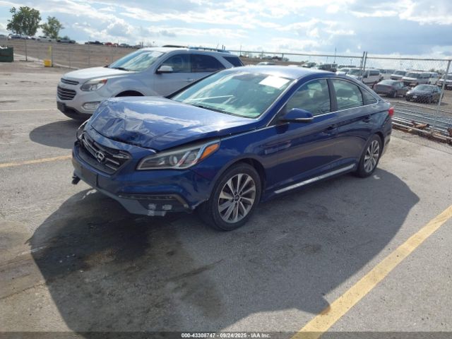 2015 HYUNDAI SONATA 5NPE34AF3FH031908 Photo 1