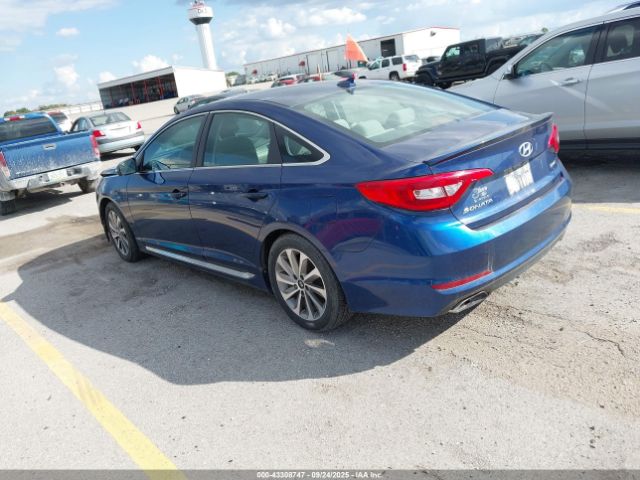 2015 HYUNDAI SONATA 5NPE34AF3FH031908 Photo 2