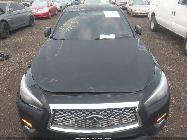 Продажа на аукционе авто 2018 Infiniti Q50 3.0t Luxe, vin: JN1EV7AR0JM433456, номер лота: 43308946